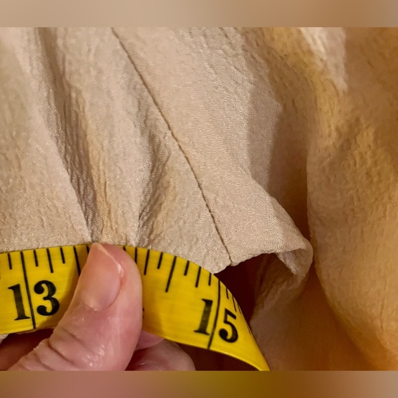 SHEIN Cream Boho Cottagecore Tie Back Dress Long Sleeve Romantic Flowy Skirt XS - Picture 6 of 10